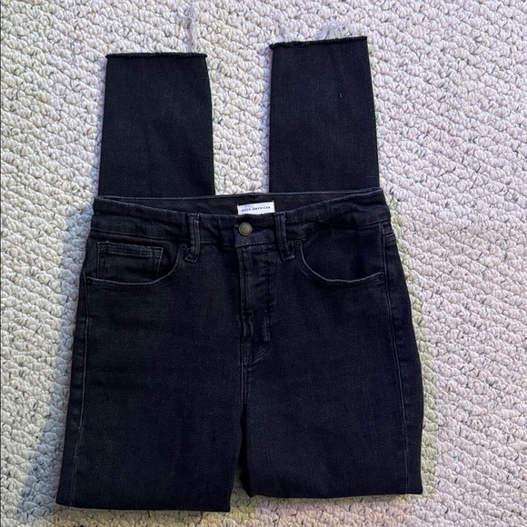 Good American Good Legs Black Jeans - Picture 2 of 5